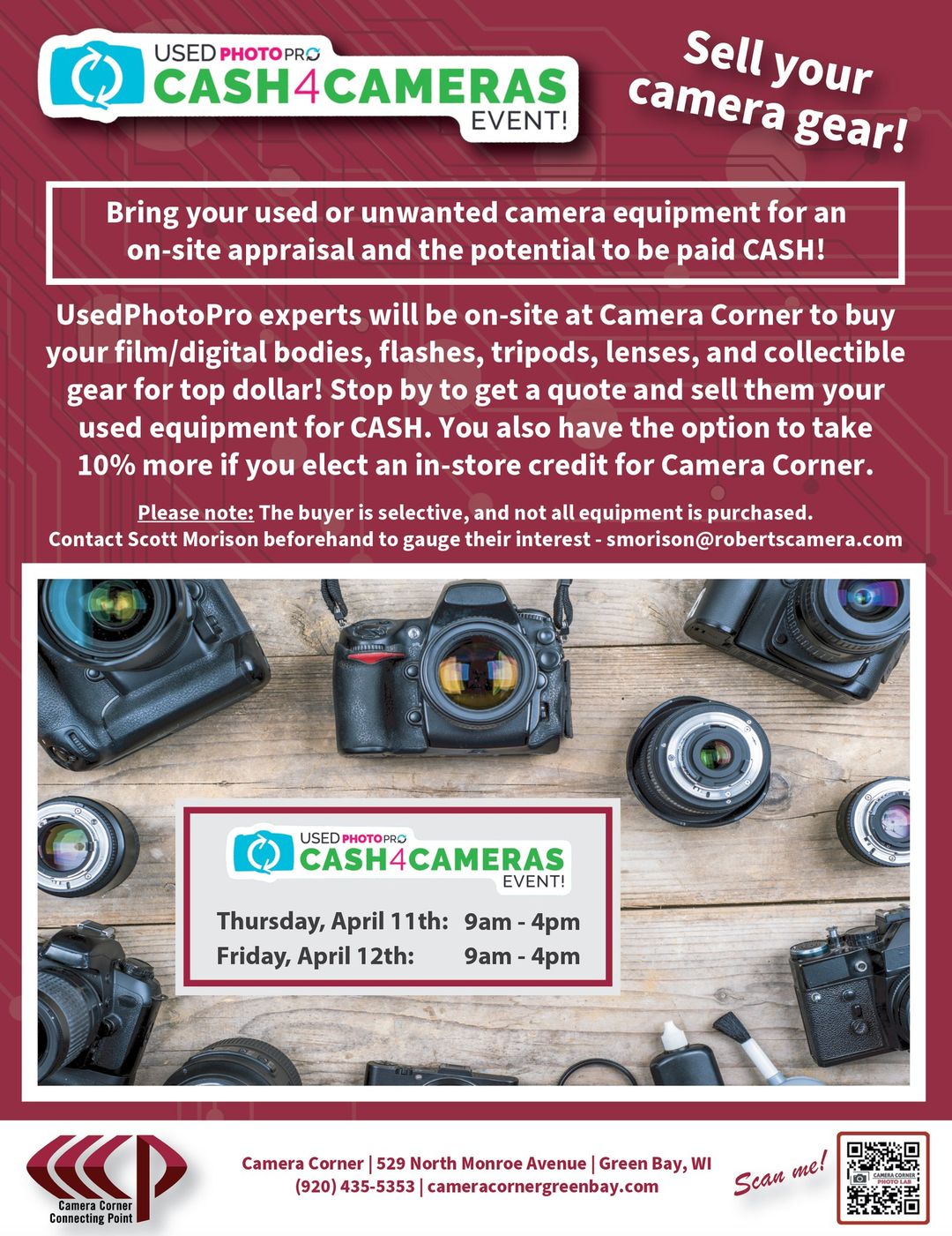 Cash4Cameras April 2024